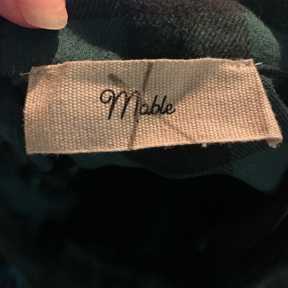 Mable Womenโs Ling Sleeves Blouse Size Largee - Picture 8 of 8